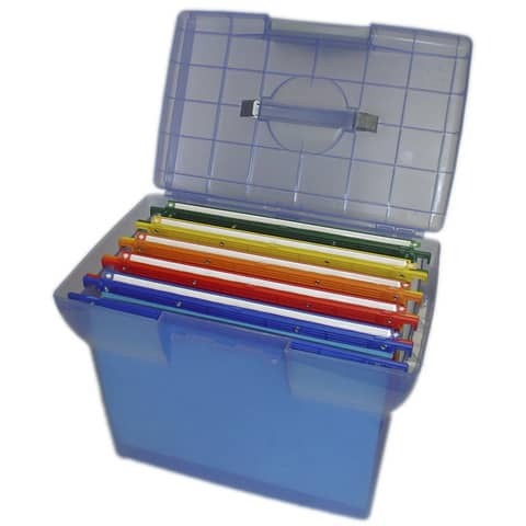 ARIANNA hanging file case complete with 5 folders - 33 cm file spacing