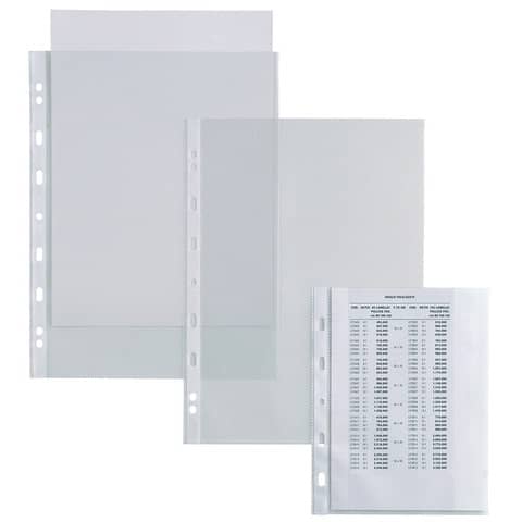 Buste in PP buccia Sei Rota Atla 100 - medio spessore trasparente  22x30 cm -