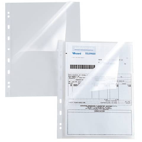 L-shaped PP peel pouches Sei Rota Atla A 150 - high thickness transparent 22x30 cm