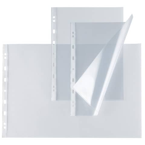 Buste in PP liscio Sei Rota Atla T 150 - alto spessore trasparente 22x30 cm -