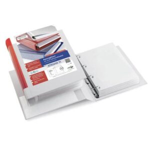 Sei Rota Stelvio TI A4 customisable ring binder - 4 rings D 25 mm blue