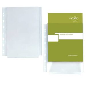 PP gusseted envelopes Sei Rota Atla GS A4 universal punching - transparent