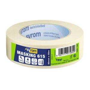 Nastro adesivo in carta Masking 615 SYROM avorio formato 30 mm x 50 m