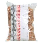 Viva Elastic Webbing in natural rubber pouch tobacco 150x8 mm