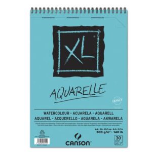 Album spiralato CANSON XL Watercolour bianco 300 g/m² 30 fogli A4