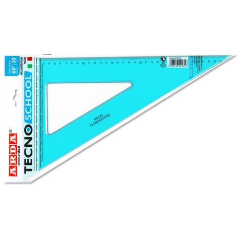 Squadra ARDA Linea Tecnoschool polistirolo termoresistente azzurro