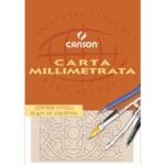 CANSON graph paper white/orange 80 gsm drawing pad 10