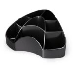 Portaoggetti da scrivania ARDA Multipot Mydesk polistirene nero 8 scomparti