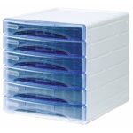 ARDA OLIVIA shockproof and non-toxic polystyrene 6-drawer chest of drawers