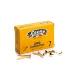Lion Dell'Era steel cambered head No. 7 31 mm brass