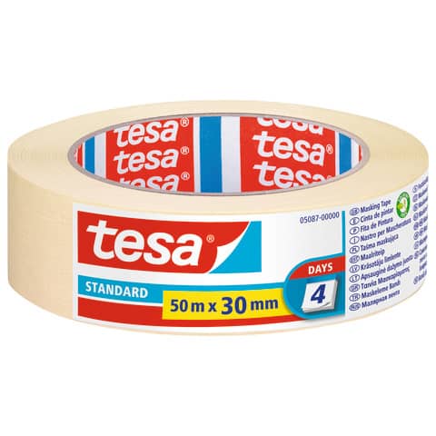 Nastri per mascheratura tesa in carta standard 30 mm x 50 m