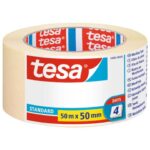 Tesa masking tapes in standard paper 50 mm x 50 m
