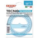 Goniometro ARDA Linea Tecnoschool polistirolo termoresistente azzurro