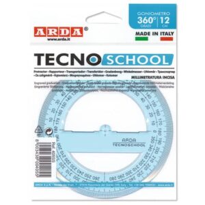 ARDA goniometer Tecnoschool line heat-resistant polystyrene blue