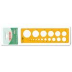 Maschera per cerchi ARDA con smusso mm 1-30 polistirolo arancio bordo tirachina