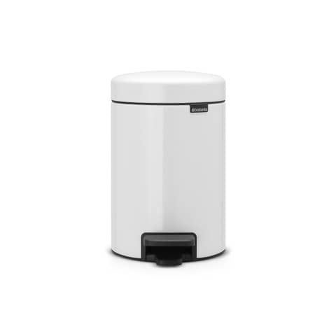 Pattumiera a pedale Brabantia Pedal Bin New Icon 16,5x23,5x26,5 cm bianco 3