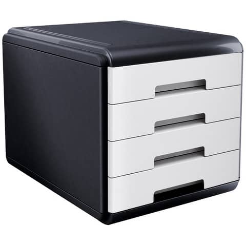 Cassettiera 4 cassetti ARDA Mydesk polistirolo e materiale infrangibile