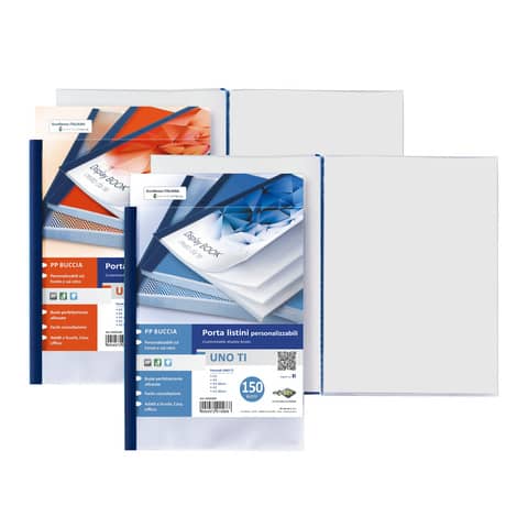 Customisable PP file holder Sei Rota Uno TI - PP peel - 48 A4 envelopes
