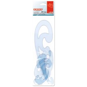 ARDA Uni Series curves heat-resistant polystyrene grey