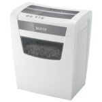 Distruggidocumenti manuale Leitz IQ P4 Home Office - 23 L - bianco -