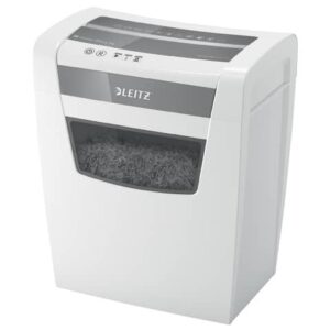Distruggidocumenti manuale Leitz IQ P4 Home Office - 23 L - bianco -