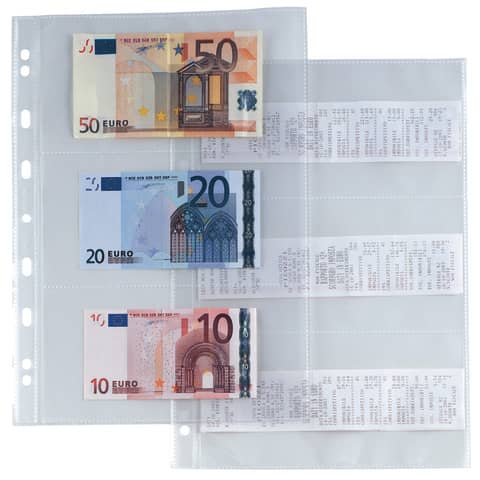 Ticket envelopes universal perforated Sei Rota Atla 6 spaces 9.5x19