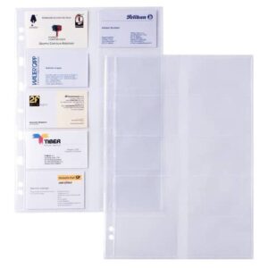 Buste foratura univ. porta biglietti da visita (10 spazi 9x5 cm) Sei Rota Atla