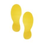 Segnaletica da pavimento forma "Impronta" DURABLE RAL 1003 giallo 9x24