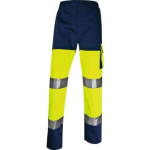 Delta Plus high visibility work trousers - class 2 - 5 pockets -