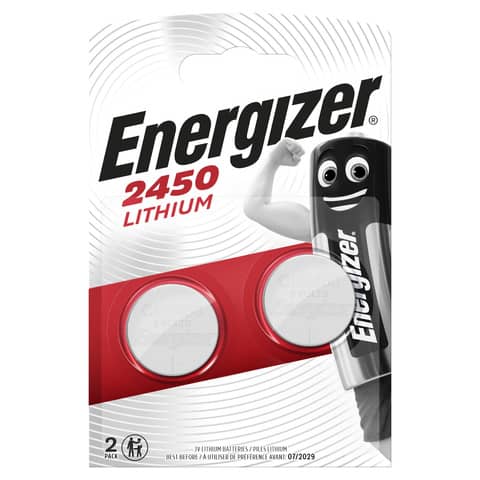Batterie al litio a bottone Energizer Lithium BP2 - CR2450