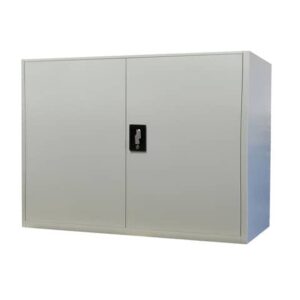 Armadio in metallo KUBO 1 vano / 1 ripianoย grigio L100xP45xH90 cm