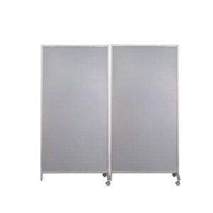 Paravento con magneti Serena Group in policarbonato grigio 80x40x170 cm