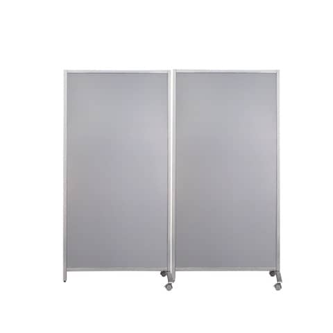 Paravento con magneti Serena Group in policarbonato grigio 80x40x170 cm