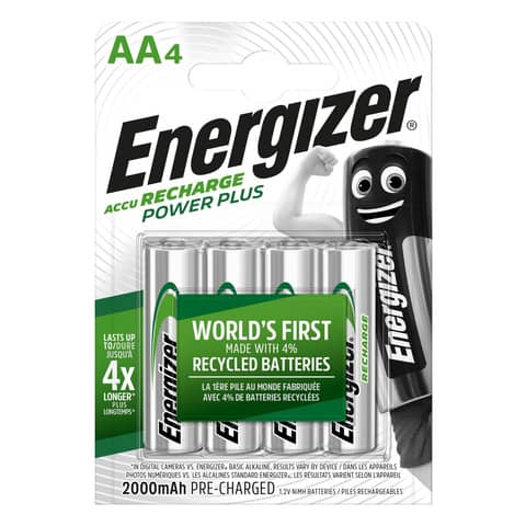 Batterie ricaricabili ENERGIZER Power Plus AA - 2000 mAh