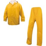 DELTA PLUS rain jacket and trousers suit - welded seams