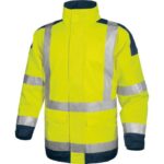 Delta Plus Parka Easy View work jacket w/zip imperm. - Cl.3 - 4 pockets -