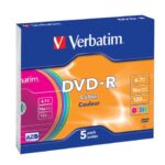 DVD-R Verbatim 16x 4.7 GB Slim Case
