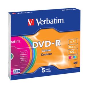 DVD-R Verbatim 16x 4.7 GB Slim Case