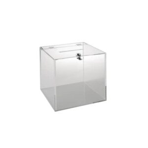 TECNOSTYL lockable enclosure made of transparent acrylic
