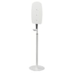 Supporto telescopico in metallo grigio per distributore elettronico gel - h130