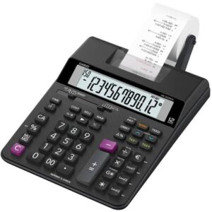 Casio battery-operated printing calculator, 2-colour printing