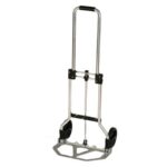 Serena Group aluminium and plastic luggage trolley grey/black