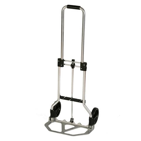 Serena Group aluminium and plastic luggage trolley grey/black