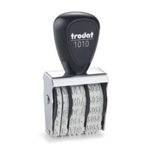 TRODAT CLASSIC 1010 rubber date stamp - character 4 mm