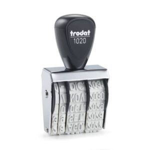 TRODAT CLASSIC 1020 rubber date stamp - character 5 mm