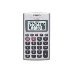 Calcolatrice tascabile CASIO 8 cifre a batteria - struttura in metallo