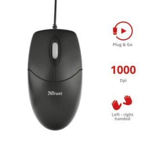 Trust Optical 3-button mouse TM-101 black
