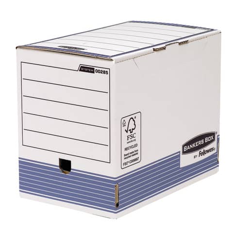 Scatola archivio Fellowes Box System 32,7x26,5 cm dorso 20 cm