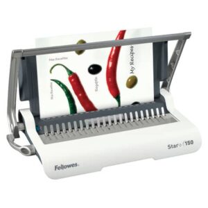 Rilegatrice a dorsi plastici FELLOWES Star+ 150 capacità di perforazione 15