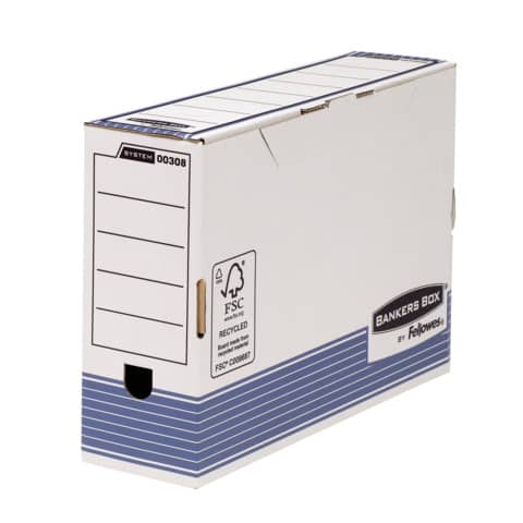 Scatole archivio Fellowes Box System Legal 36,6x25,8 cm dorso 10 cm